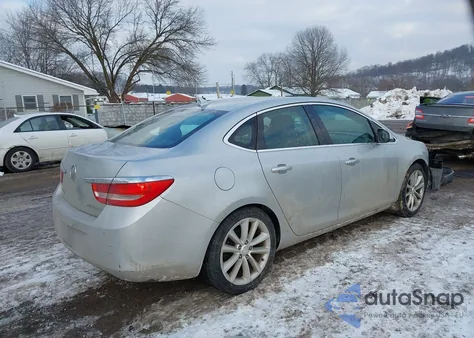 2013 Buick Verano Leather Group from USA, damaged, VIN 1G4PS5SK1D4184556